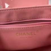 Chanel Top Handle Pink 20x15x7cm - 3