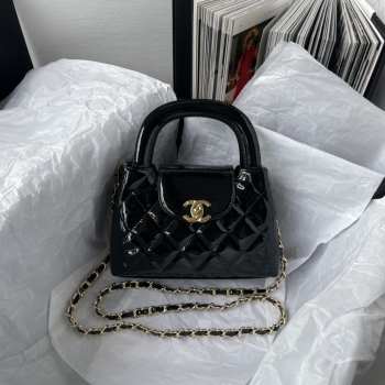 Chanel Top Handle Black 20x15x7cm