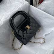 Chanel Top Handle Black 20x15x7cm - 2