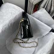 Chanel Top Handle Black 20x15x7cm - 5