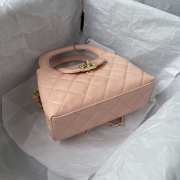 Chanel Top Handle Orange 20x15x7cm - 2