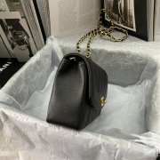 Chanel Flapbag Black 23x14x7cm - 6