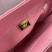 Chanel Flapbag pink 19x16x7cm - 6