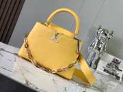 Louis Vuitton Capucines in yellow 31.5×20×11cm - 1