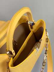 Louis Vuitton Capucines in yellow 31.5×20×11cm - 5