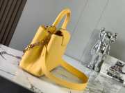 Louis Vuitton Capucines in yellow 27x18x9cm - 6