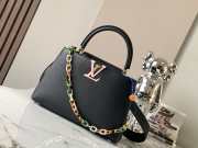 Louis Vuitton Capucines in black 31.5×20×11cm - 1