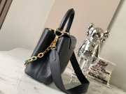 Louis Vuitton Capucines in black 27x18x9cm - 2