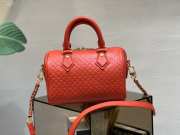 Louis Vuitton Nano Speedy Red 20.5x13.5x12cm - 1