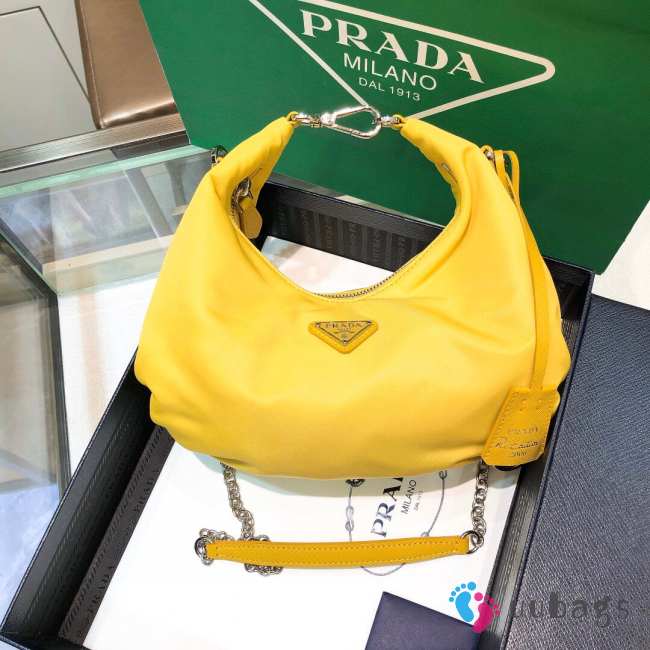 Prada shoulder bag yellow 27cm - 1