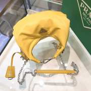 Prada shoulder bag yellow 27cm - 2