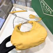 Prada shoulder bag yellow 27cm - 4