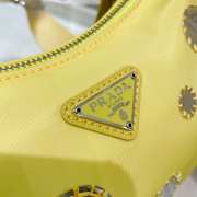 Prada 1BH204 Shoulder Bag Yellow 22cm - 4