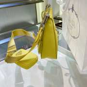 Prada 1BH204 Shoulder Bag Yellow 22cm - 3