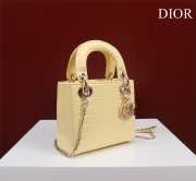 Dior M0505-Lady Yellow 17x15x7cm - 2