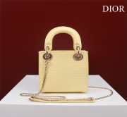 Dior M0505-Lady Yellow 17x15x7cm - 3