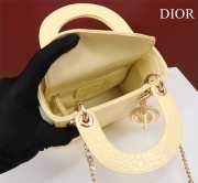 Dior M0505-Lady Yellow 17x15x7cm - 4