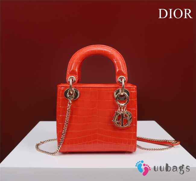 Dior M0505-Lady Orange 17x15x7cm - 1