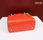 Dior M0505-Lady Orange 17x15x7cm - 3