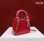 Dior M0505-Lady red 17x15x7cm - 6