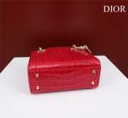 Dior M0505-Lady red 17x15x7cm - 5