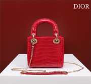 Dior M0505-Lady red 17x15x7cm - 4