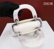 Dior M0505-Lady White 17x15x7cm - 6