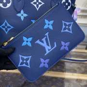 Louis Vuitton Neverfull M46516 blue 31x28x14cm - 3