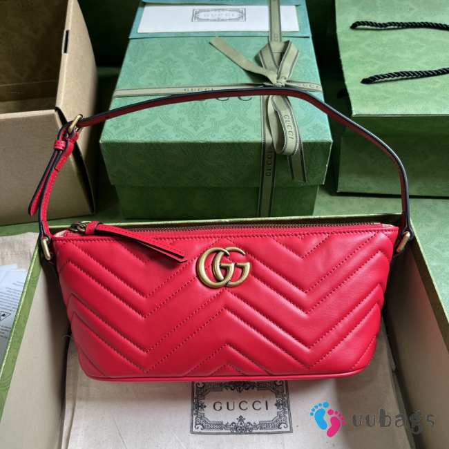 Gucci Marmont red handbag 23x12x10cm - 1