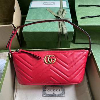 Gucci Marmont red handbag 23x12x10cm