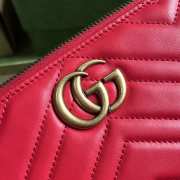 Gucci Marmont red handbag 23x12x10cm - 2