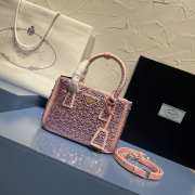 Prada 1BA906 Pink 20x14.5x9.5cm - 1