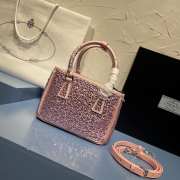 Prada 1BA906 Pink 20x14.5x9.5cm - 5