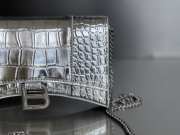 Balenciagα silver shoulder bag 19x12x5cm - 6