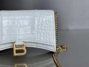 Balenciagα white shoulder bag 19x12x5cm - 5