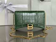 Balenciagα green shoulder bag 19x12x5cm - 1