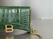 Balenciagα green shoulder bag 19x12x5cm - 5