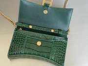 Balenciagα green shoulder bag 19x12x5cm - 6