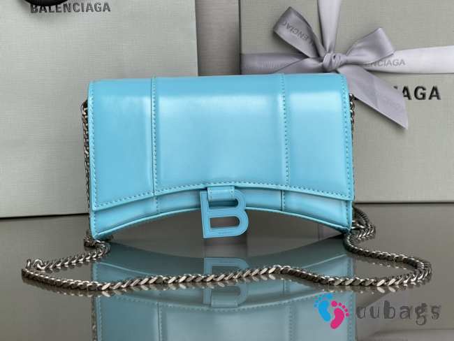 Balenciagα blue shoulder bag 19x12x5cm - 1