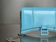 Balenciagα blue shoulder bag 19x12x5cm - 3