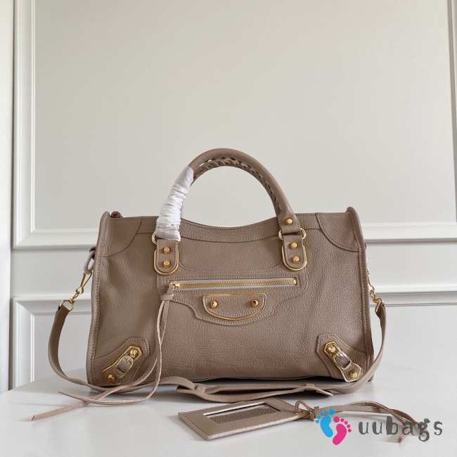 Balenciaga Classic Leather Brown 38x24x12cm - 1