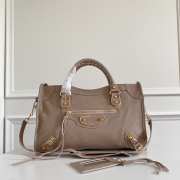 Balenciaga Classic Leather Brown 38x24x12cm - 1