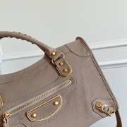 Balenciaga Classic Leather Brown 38x24x12cm - 6