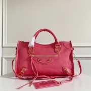 Balenciaga Classic Leather Pink 38x24x12cm - 1