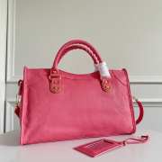 Balenciaga Classic Leather Pink 38x24x12cm - 4