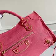 Balenciaga Classic Leather Pink 38x24x12cm - 5