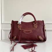 Balenciaga Classic Leather Dark Brown 38x24x12cm - 1