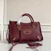 Balenciaga Classic Leather Dark Brown 38x24x12cm - 2