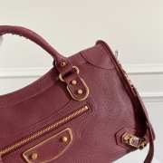 Balenciaga Classic Leather Dark Brown 38x24x12cm - 5