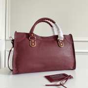 Balenciaga Classic Leather Dark Brown 38x24x12cm - 6